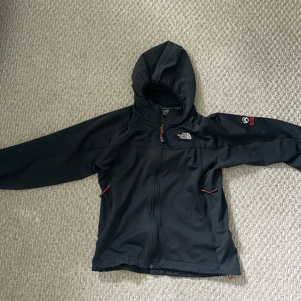 North Face Summit series black weather proof jacket - size M